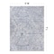 World Rug Gallery Contemporary Geometric Weather Resistant Indoor/Outdoor Area Rug 5' x 7' Blue 4028BLUE5X7 - alternate 10